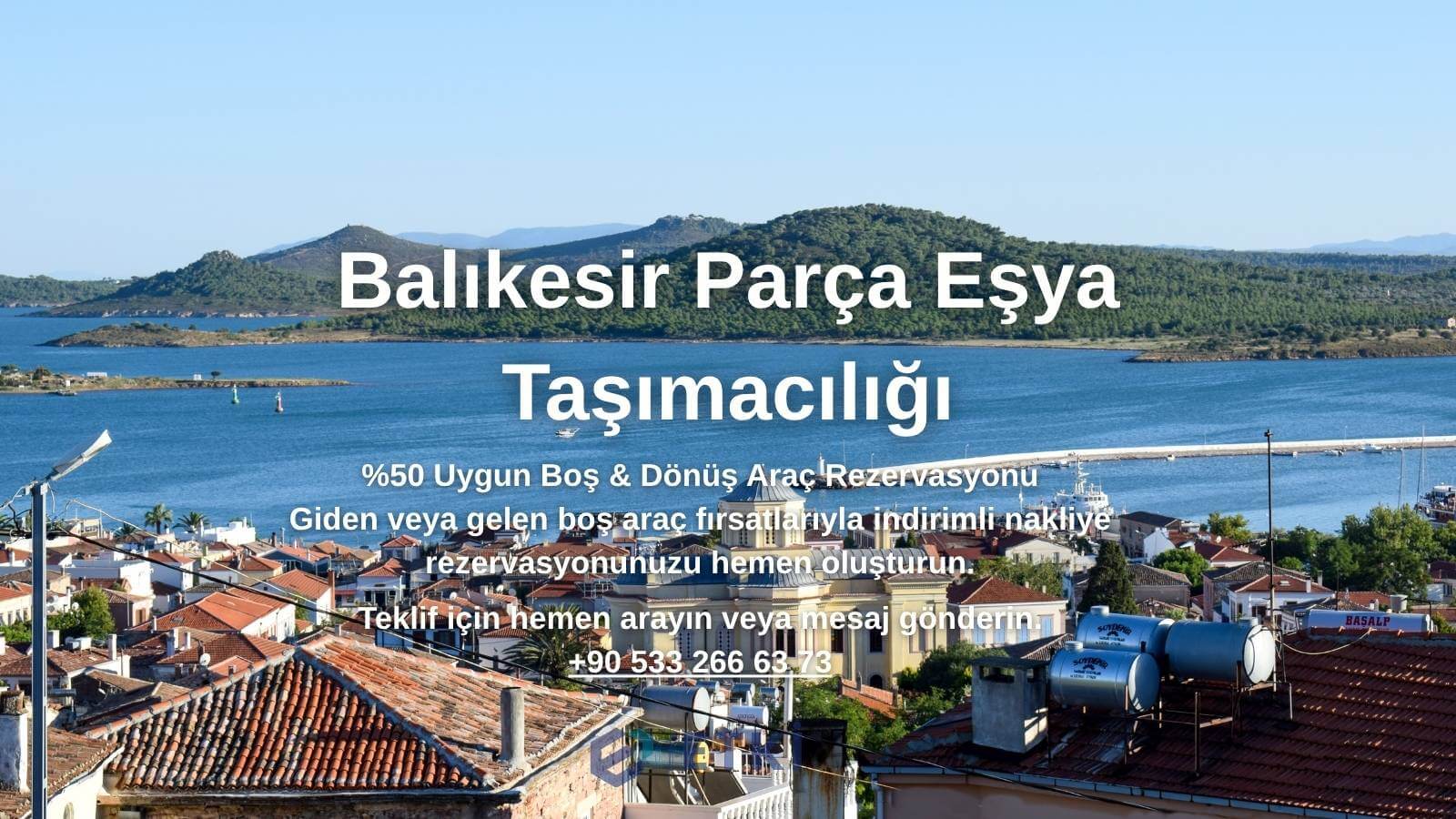 Balıkesir Parça Eşya Taşıma nakliyat hizmeti görseli - Kadıköy / İstanbul