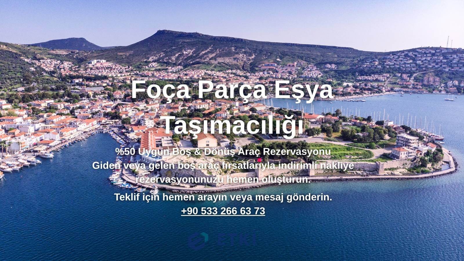 Foça Parça Eşya Taşıma nakliyat hizmeti görseli - Kadıköy / İstanbul