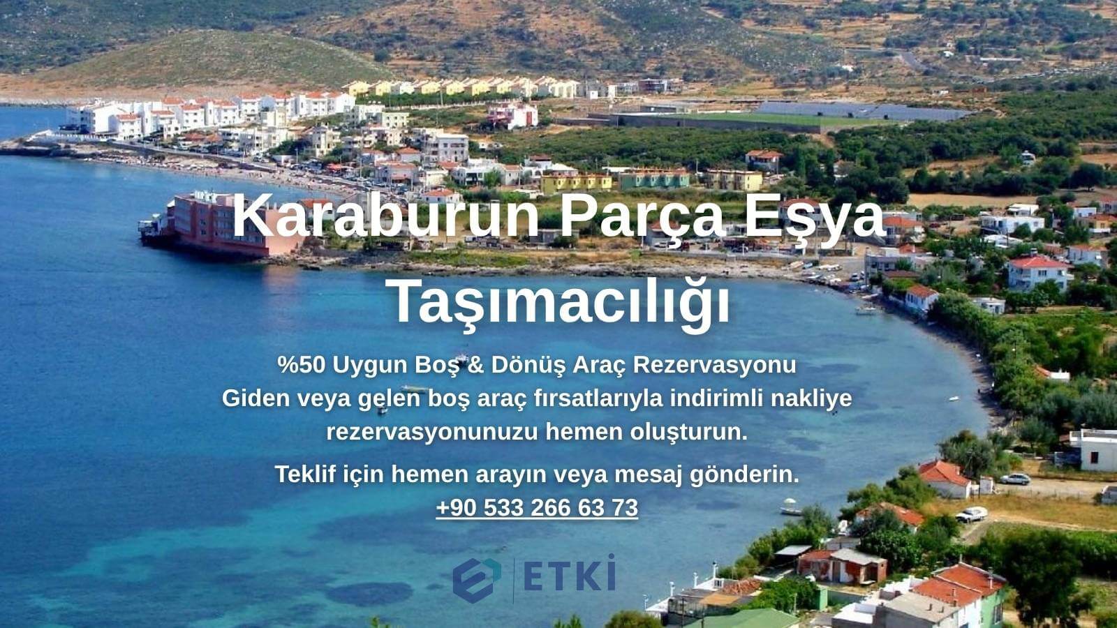 Karaburun Parça Eşya Taşıma nakliyat hizmeti görseli - Kadıköy / İstanbul