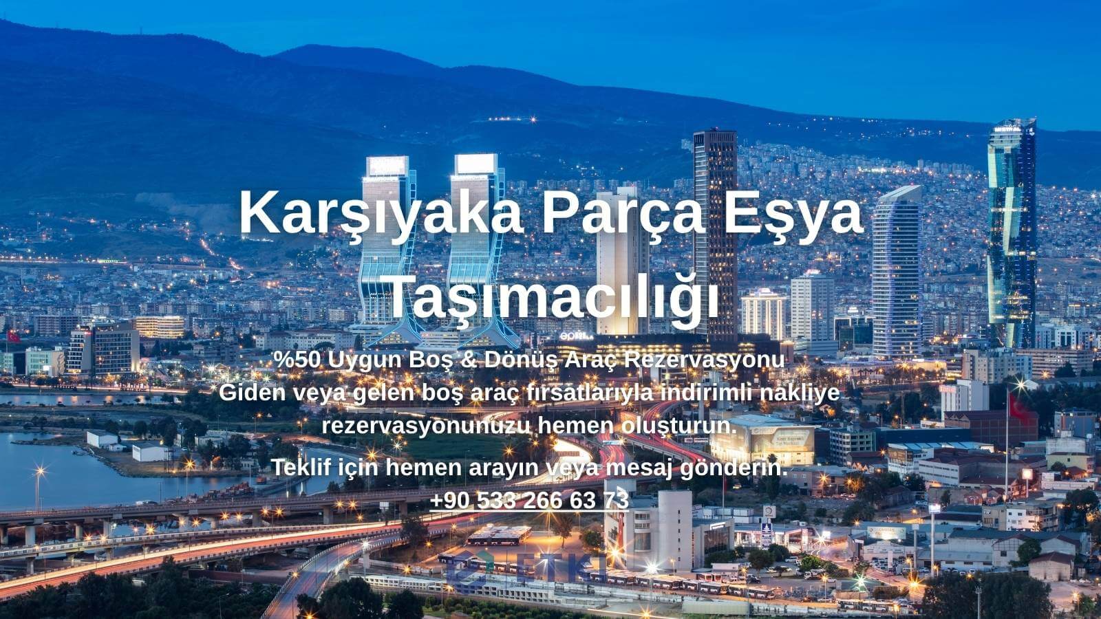 Karşıyaka Parça Eşya Taşıma nakliyat hizmeti görseli - Kadıköy / İstanbul